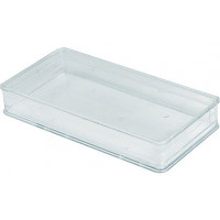 Rectangular polystyrene crystal box - V3-66