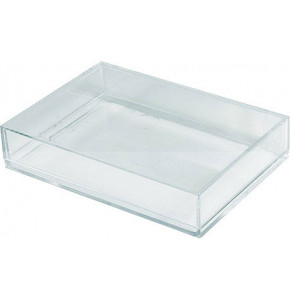 Rectangular polystyrene Crystal box - V3-70