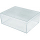 Rectangular polystyrene Crystal box - V3-80