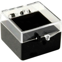 Boîte transparente à charnière à boules ( 27 x 27 x 20 mm ) V5-5