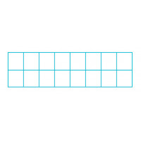 Boîte à compartiments V6-7 - dim : 160 x 58 x 20 mm - 12 cases