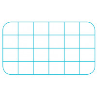 Boîte à compartiments V7-10 avec couvercle coiffant