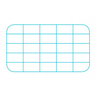 Boîte à compartiments V7-11 avec couvercle coiffant
