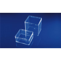 Rectangular polystyrene crystal box - V3-68
