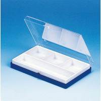Polystyrene compartmented box - V9-50 - 4 compartments