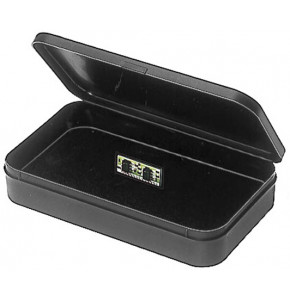 Boîte à charnières antistatique V8-8 K - dim. 183 x 108 x 30 mm