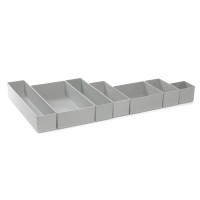 Selectif cups for plastic boxes S/14 grey