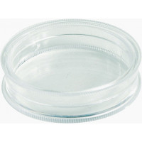 Boite ronde PS cristal V2-40003
