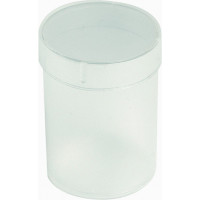 Boite ronde PS cristal V2-40353