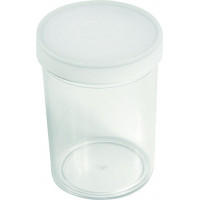 Boite ronde PS cristal V2-41115