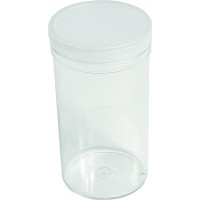 Boite ronde PS cristal V2-40940