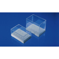 Polystyrene crystal storage boxes