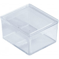 Rectangular box - Polystyrene crystal - V20-46 - 36 x 31 x 19 mm