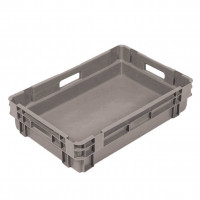 Fruit and vegetable crate CP 0141 - grey