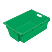 caisse pleine CP 0113 vert dim Ext 600 x 400 x 200 mm