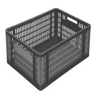 Fruit and vegetable crate CA 0164 - grey