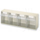 Beige tilt bin - size 4