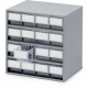 Rack 16 drawers - Transparent - Depth 400mm