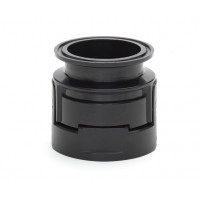 "Adapter with seal A3 - from 2"" S60 external thread to 2"" Tri-Clamp"