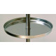 Round stainless steel tray diam. 360 mm