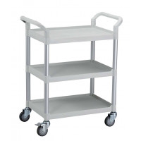 Multi-purpose plastic trolley 