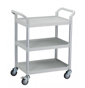 Multi-purpose plastic trolley 