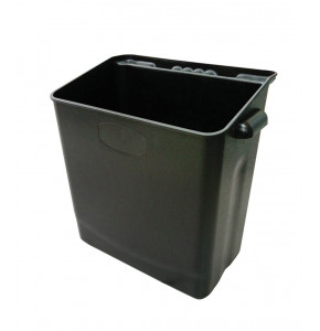 Large trash bin for multipurpose trolley - black - 390x255xH380 mm