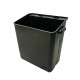 Large trash bin for multipurpose trolley - black - 390x255xH380 mm