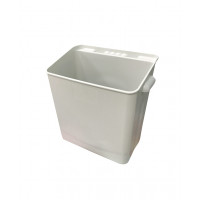 Litter bin large for multipurpose trolley - light grey - 390x255xH380 mm