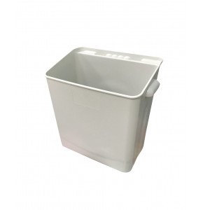 Litter bin large for multipurpose trolley - light grey - 390x255xH380 mm