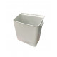 Litter bin large for multipurpose trolley - light grey - 390x255xH380 mm