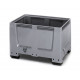 Solid plastic pallet container with 4 feet - BBG 1208