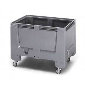 Caisse-palette pleine avec 4 roues -BBG 1208R- 1200 x 800 x 790 mm