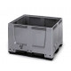 Solid pallet container with 3 skids - BBG 1210K