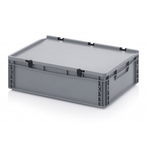 Euro containers with integrated lid and open handles - BC6170