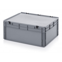 Euro containers with integrated lid and closed handles - BC8320