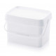 Rectangular bucket with lid - EE 20-395.295 20 L