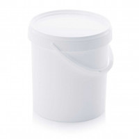 Round bucket with lid and handle - ER 10.8-267+D - 10.8 L