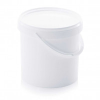 Round bucket with lid and handle - ER 12.8-293+D - 12.8 L