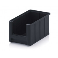 Conductive ESD - Picking Bins -  SK3 - Dim. 230 x 150 x 125 mm - Black