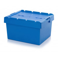 Bac de transport KMB 842 bleu - Dim. 800 x 600 x 440 mm