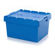 Blue attached lid container KMB 842