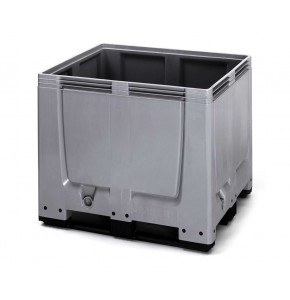 Caisse-palette pleine avec 3 semelles -MBG 1210K- 1200 x1000 x1000 mm