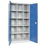 Armoire équipée - 15 cases - 195 x 100 x 53,5 cm