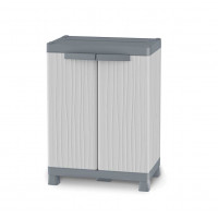 Plastic storage cabinet