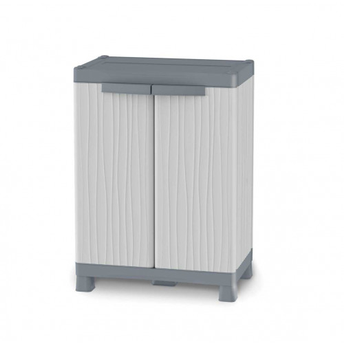 Plastic storage cabinet