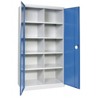 Armoire équipée - 10 cases - 195 x 100 x 43,5 cm