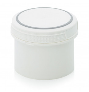 Pot vissable avec couvercle diamètre 110 x H 82 mm