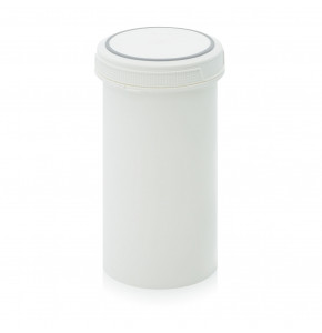 Screw-on pot with lid diameter 110 x H 194 mm