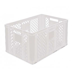 Coloured perforated Euro plastic container - EUROBOX